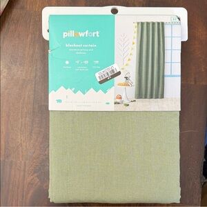 Pillowfort Green Blackout Curtain